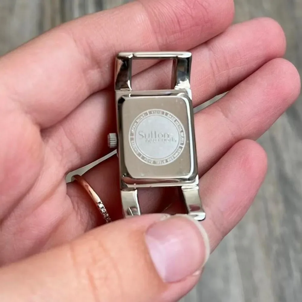 Sutton by Rhona Sutton Watch Women's Silver and White